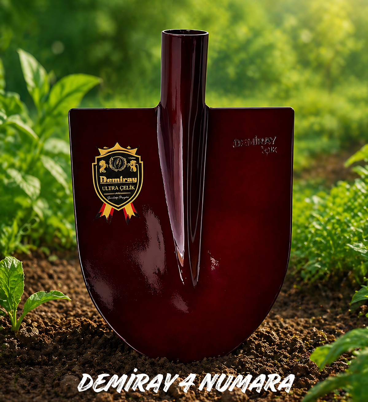 Demiray Çelik 4 Numara İnşaat Küreği