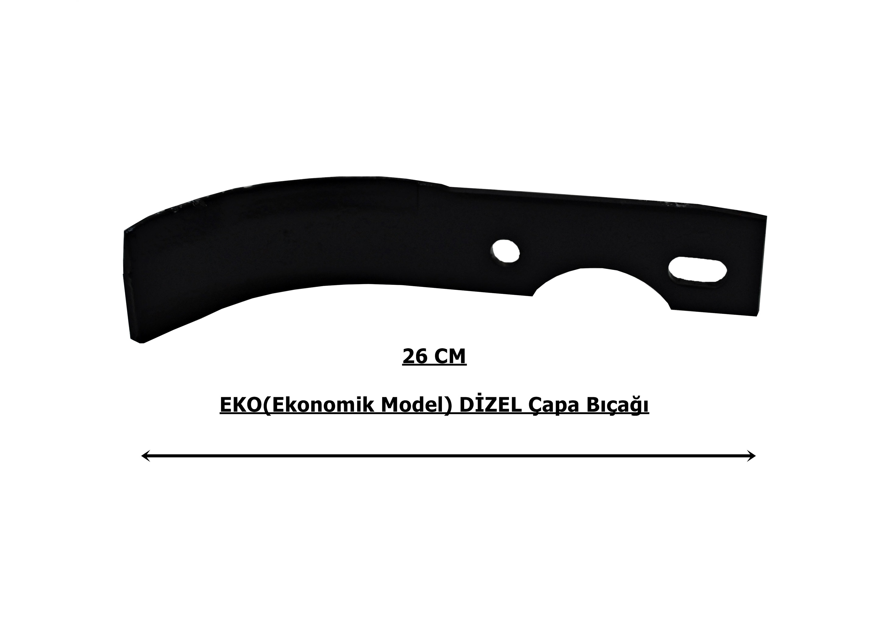 Ekostar (Ekonomik Model) 26 Cm Dizel Çapa Bıçağı