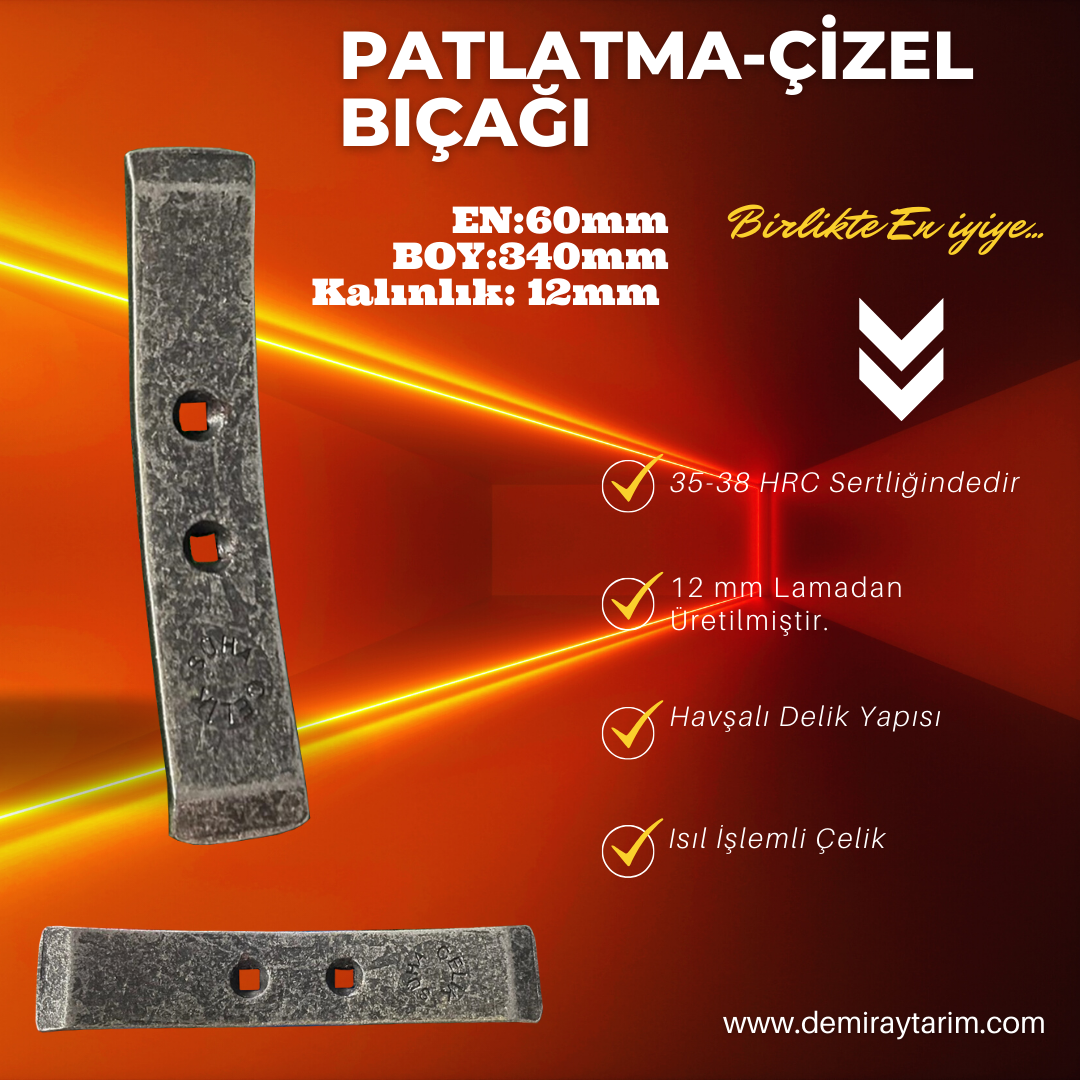 SÜHA ÇELİK PATLATMA-ÇİZEL BIÇAĞI